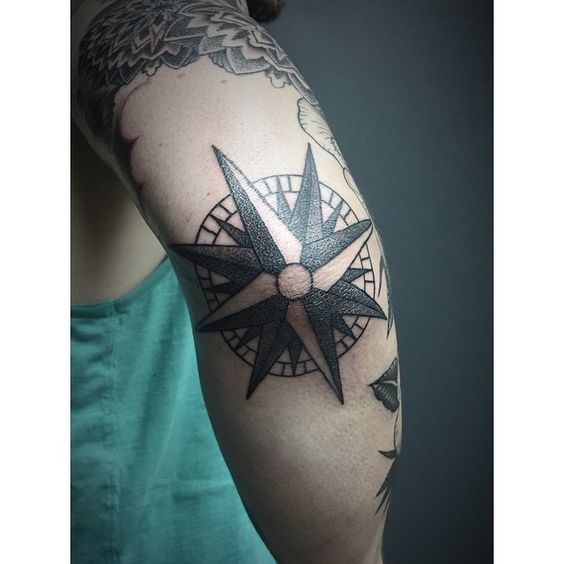 5 Reasons to Get a Compass Tattoo on Your Elbow