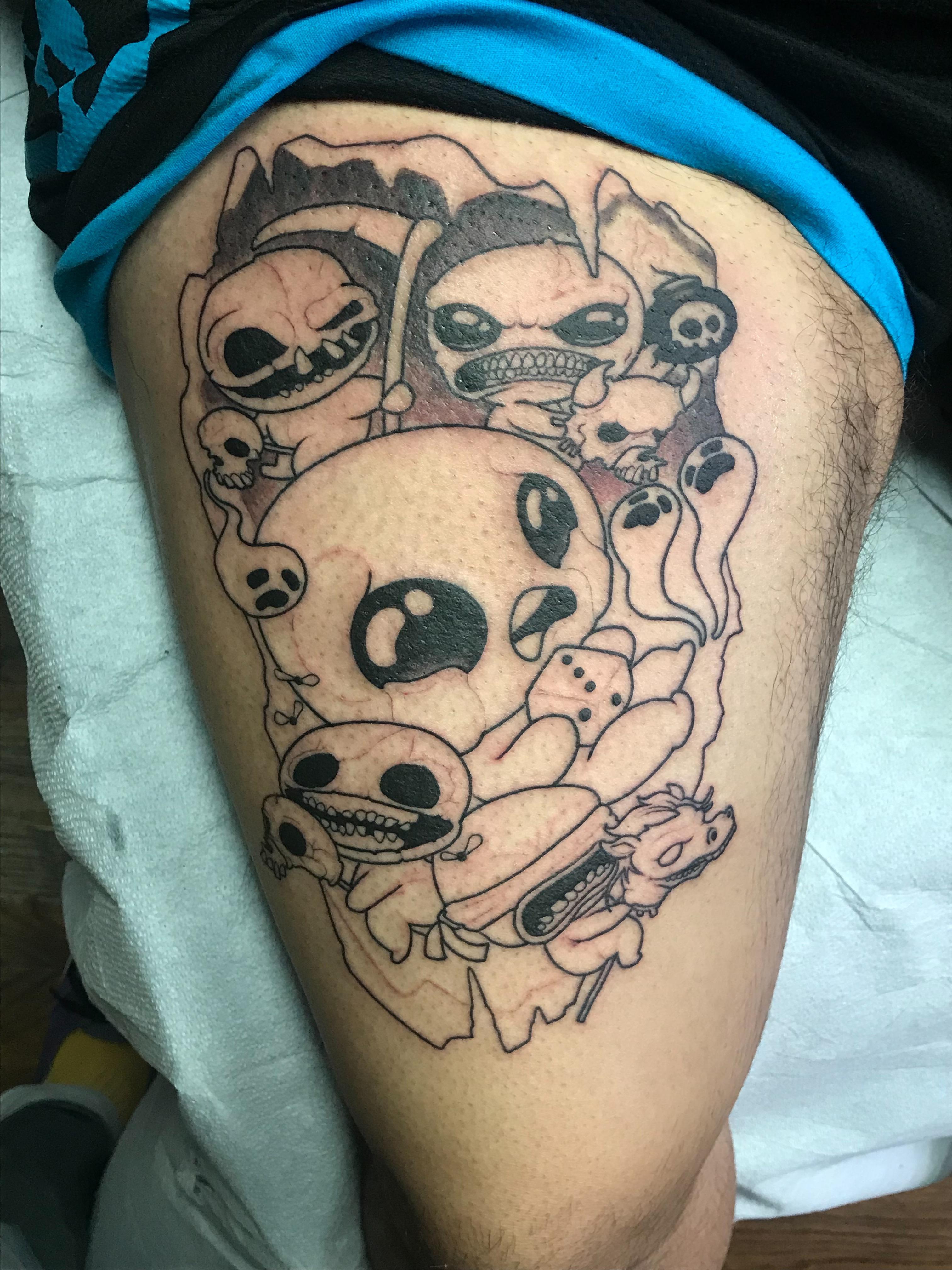 Completed My First Session On My Isaac Tattoo Should Hopefully Get It