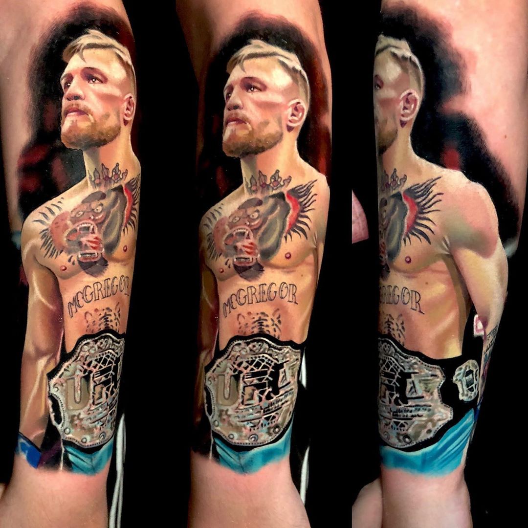 Conor Mcgregor Tattoo By Chris Meighan