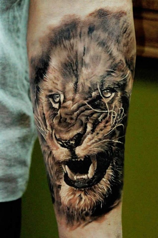 Conquering Lion Of Judah Tattoo