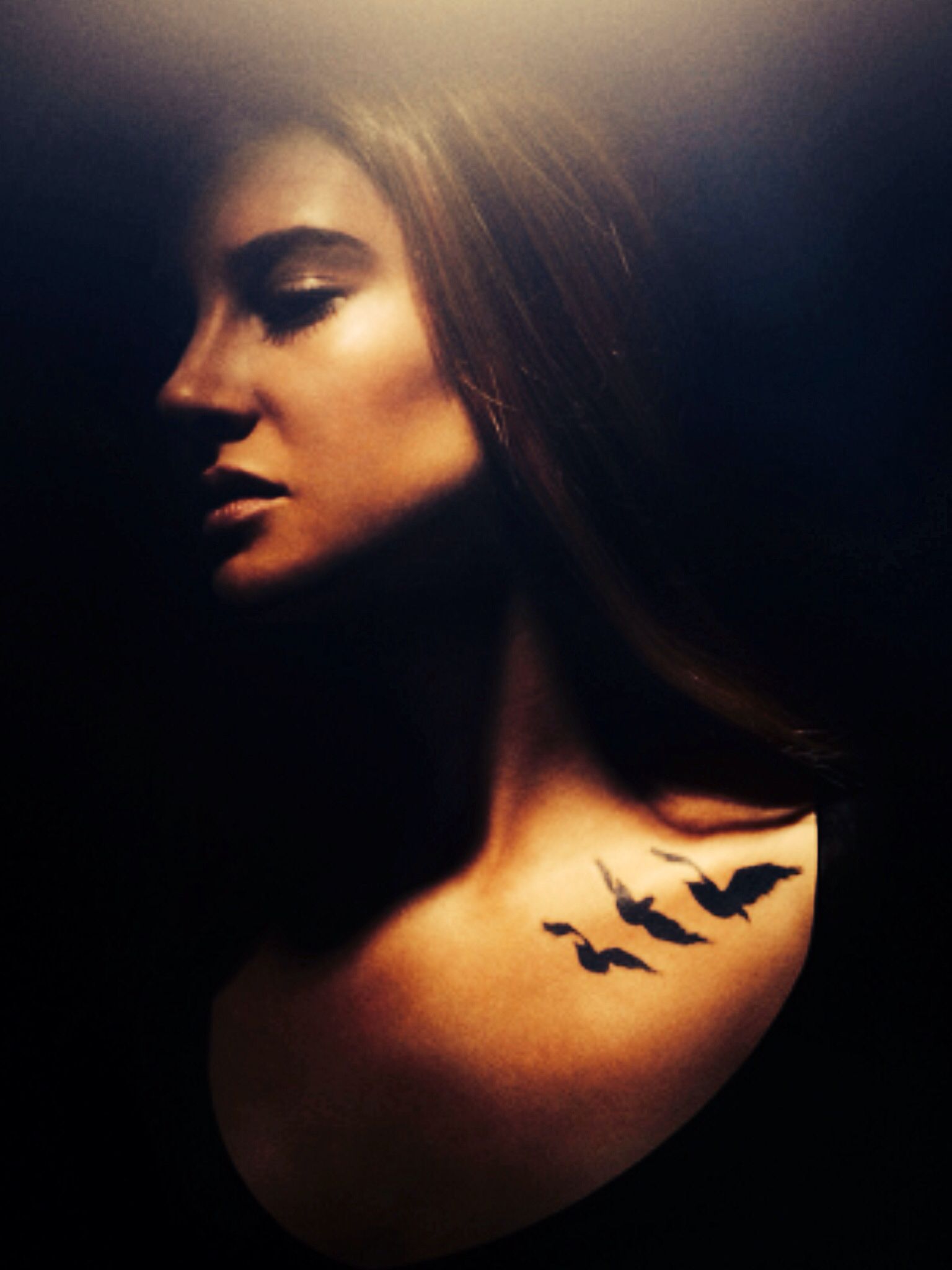 Cool Bird Tattoo From Film Divergent My Style Pinterest