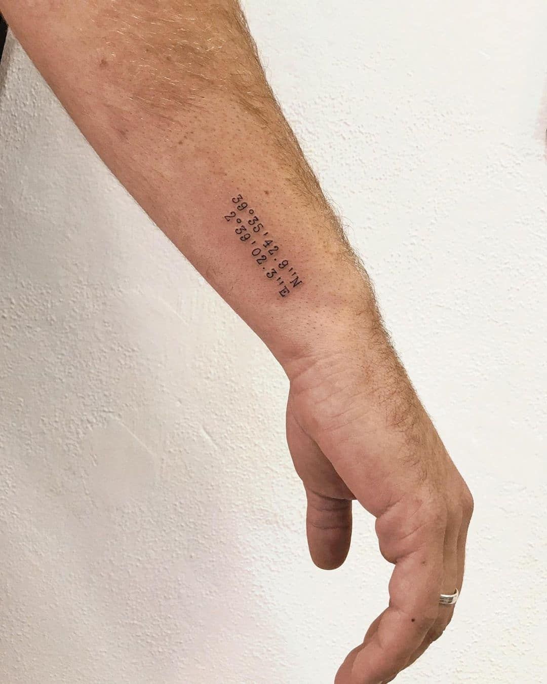 Coordinates Tattoo Coordinates Tattoo Friendship Tattoos Latitude