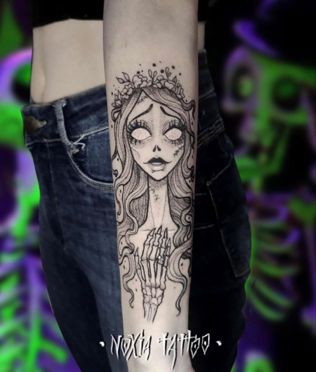 Corpse Bride Disney Tattoos Tattoos Brides With Tattoos