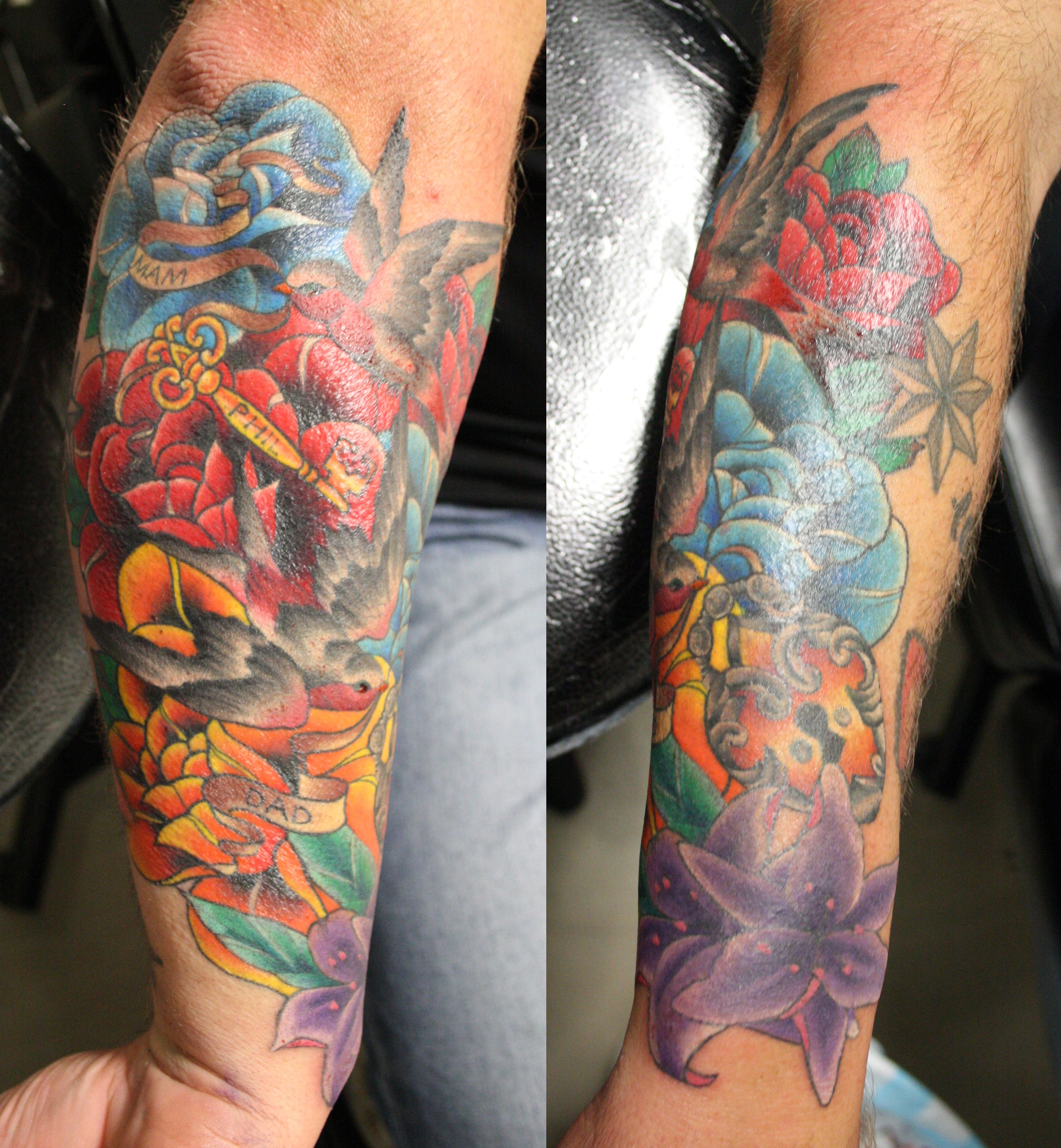 Cover Up Tattoo Designs Forearm