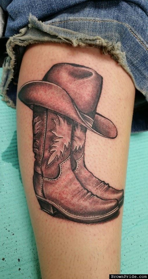 Cowboy Boots And Hat Just For You Nicholas Cowboy Hat Tattoo Cowboy