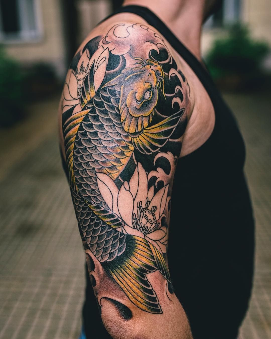 Coy Fish Tattoo Kinds Of Tattoos Koi Fish Koi Fish Digital Art 1857600 Hd Wallpaper