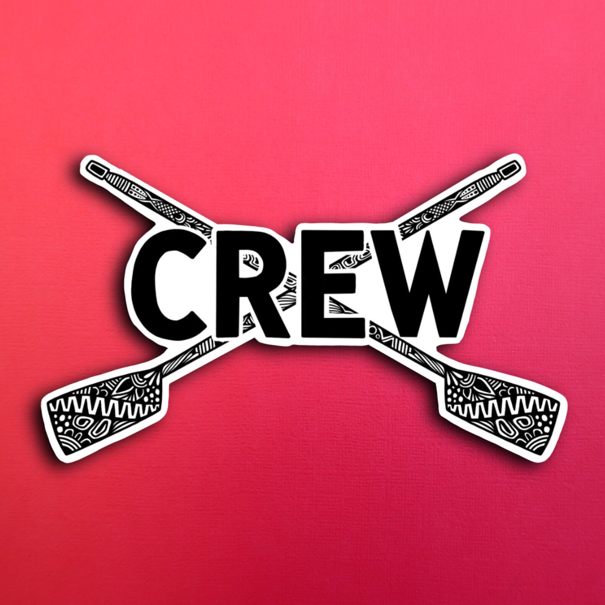 Crew Sticker Waterproof