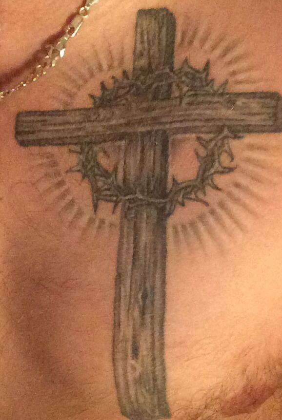 Cross Crown of Thorns Tattoo Meaning and Designs