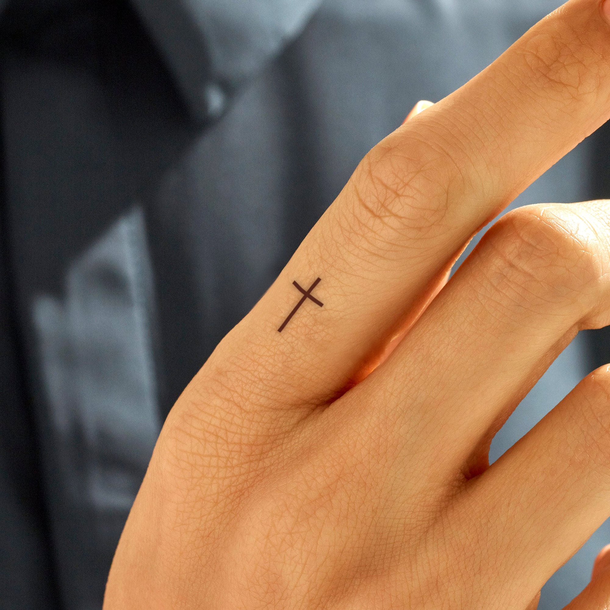 Cross On Finger Tattoo By Chelsea By Smilinpiratetattoo On Deviantart