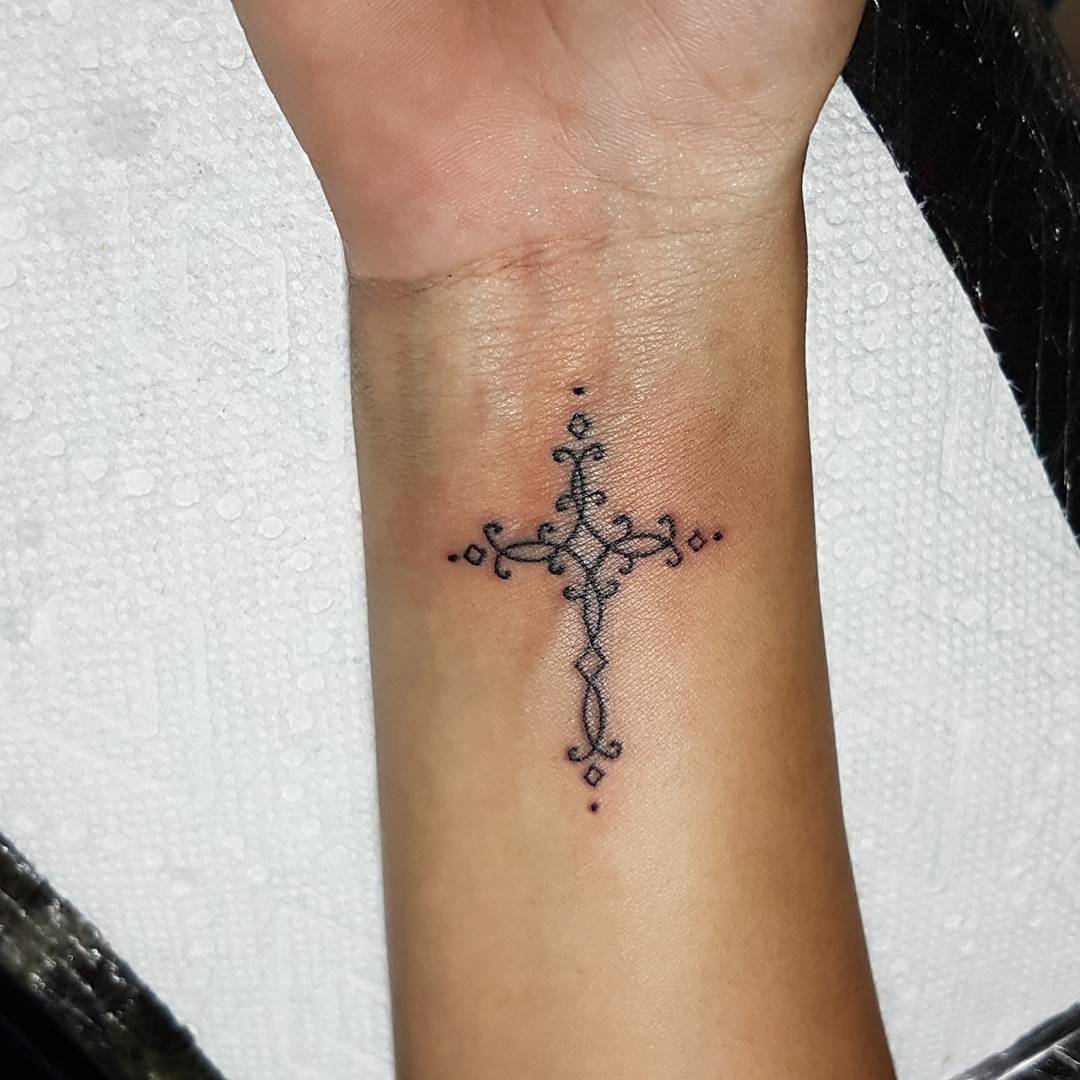 Cross Tattoo Designs On Wrist Ideas For Men In 2021 Tattoosastic