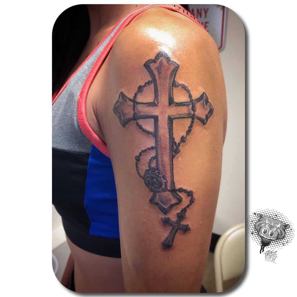 Cross Tattoo Ideas For Women Symbolism And Grace