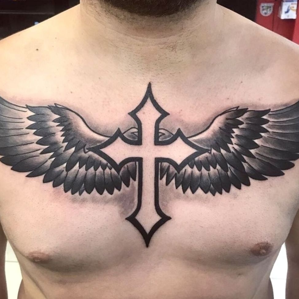 Cross Wings Tattoo Tattoo Designs Tattoo Pictures