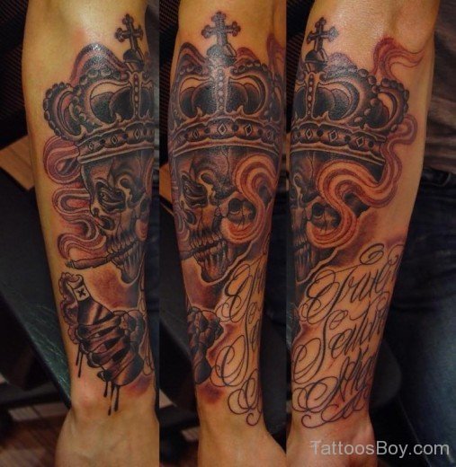 Crown And Skull Tattoo Tattoo Designs Tattoo Pictures