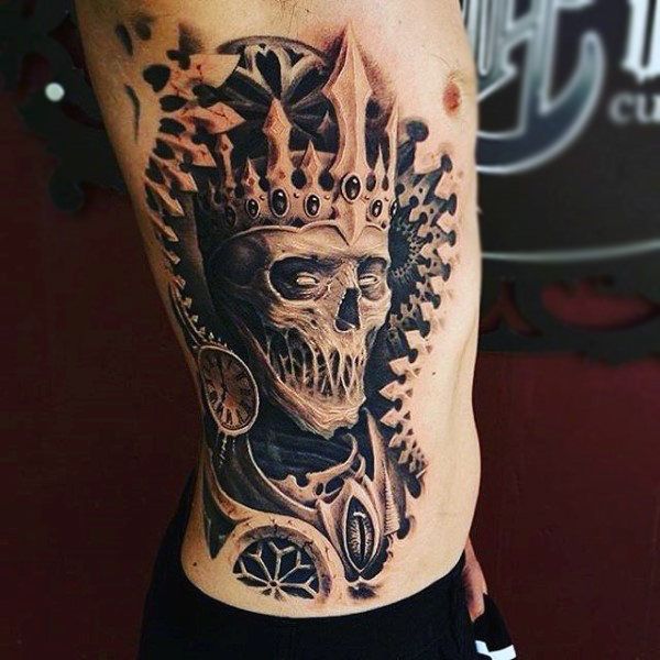 5 Meaningful Crown and Skull Tattoo Designs