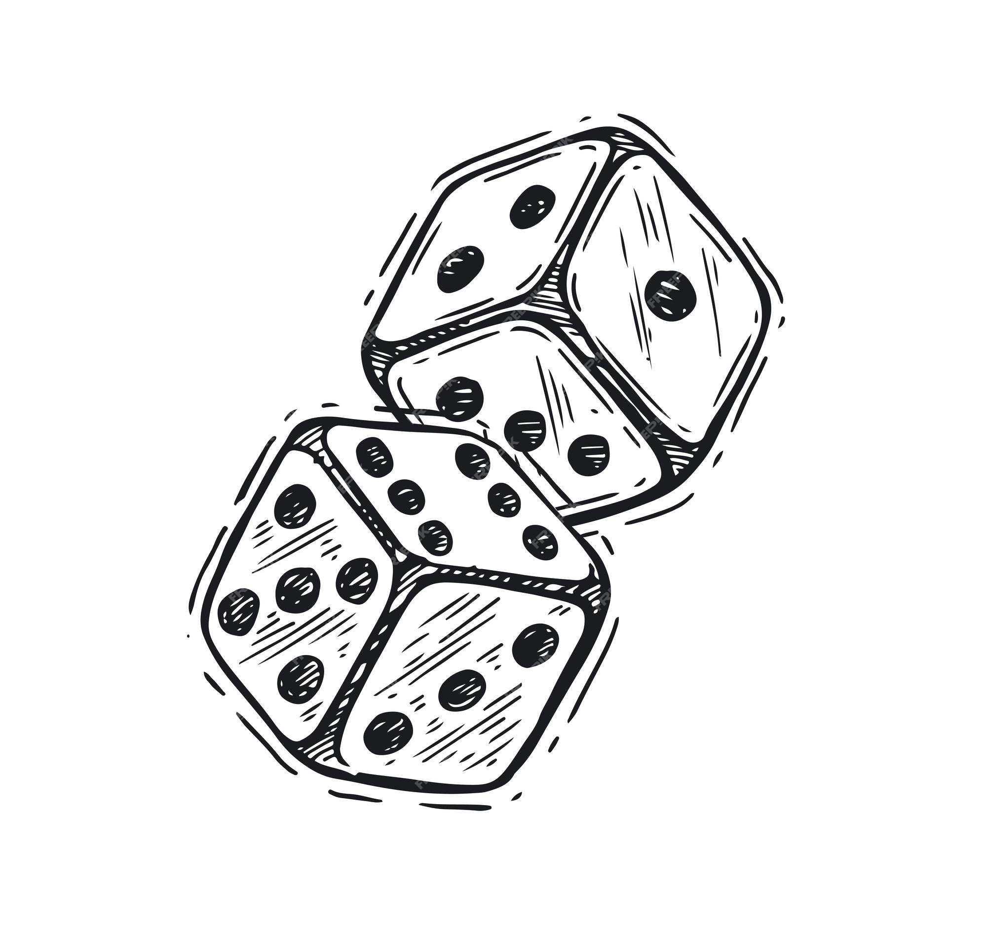 5 Unique Cup Rolling Dice Tattoo Designs You'll Love