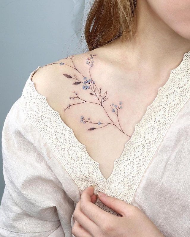 Dainty And Elegant Arm Tattoos For Women