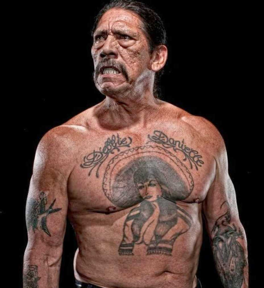 Danny Trejo S Iconic Chest Tattoo In Desperado A Look Back