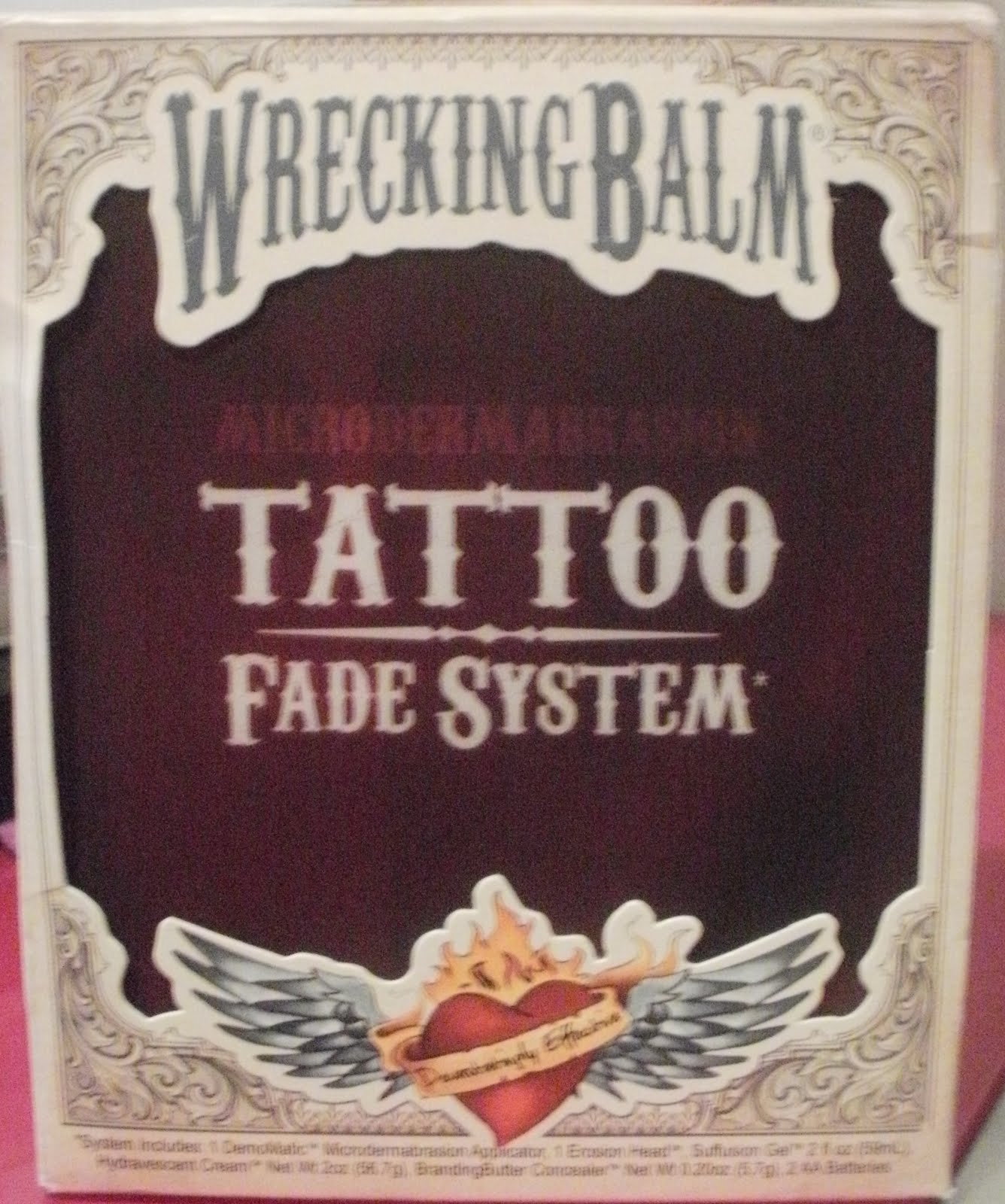 Dear Makeup Diary Wrecking Balm Tattoo Fade System