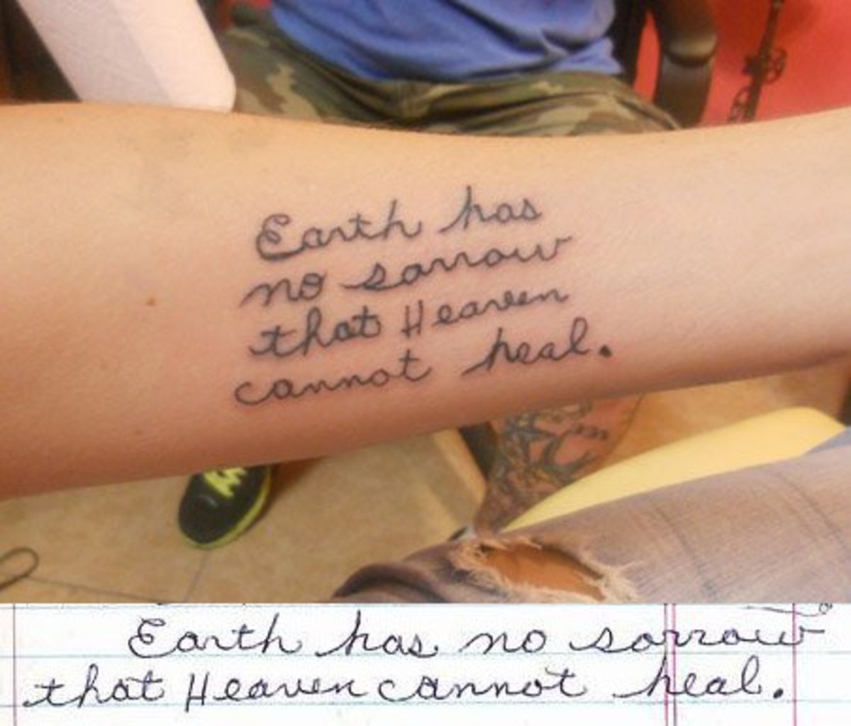 Death Quotes For Loved Ones Tattoos