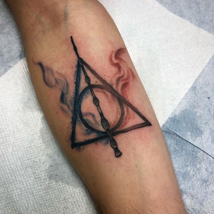 Deathly Hallows Symbol Tattoo By Ravensgrrl On Deviantart