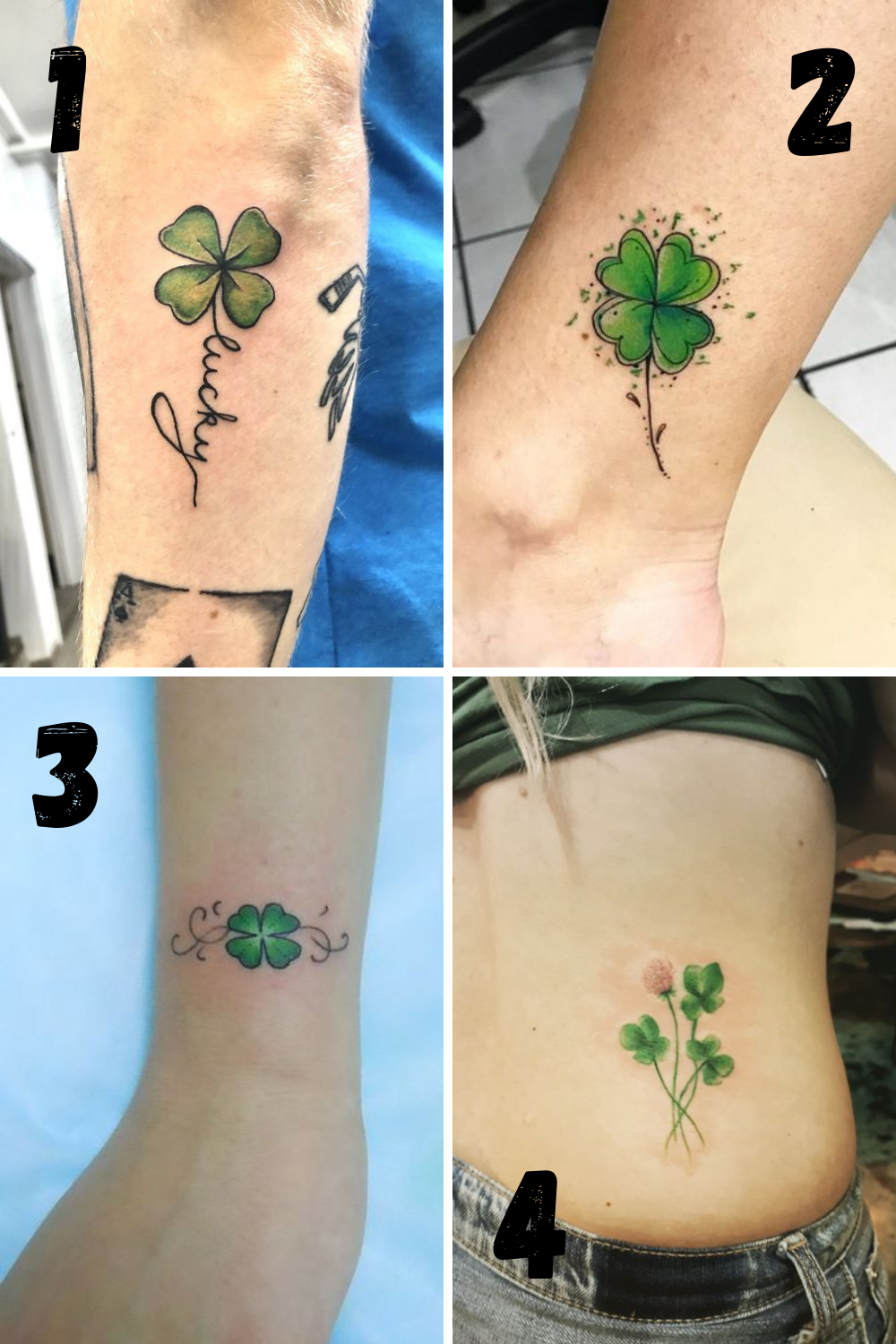 Details 63 3 Leaf Clover Tattoo Super Hot In Cdgdbentre