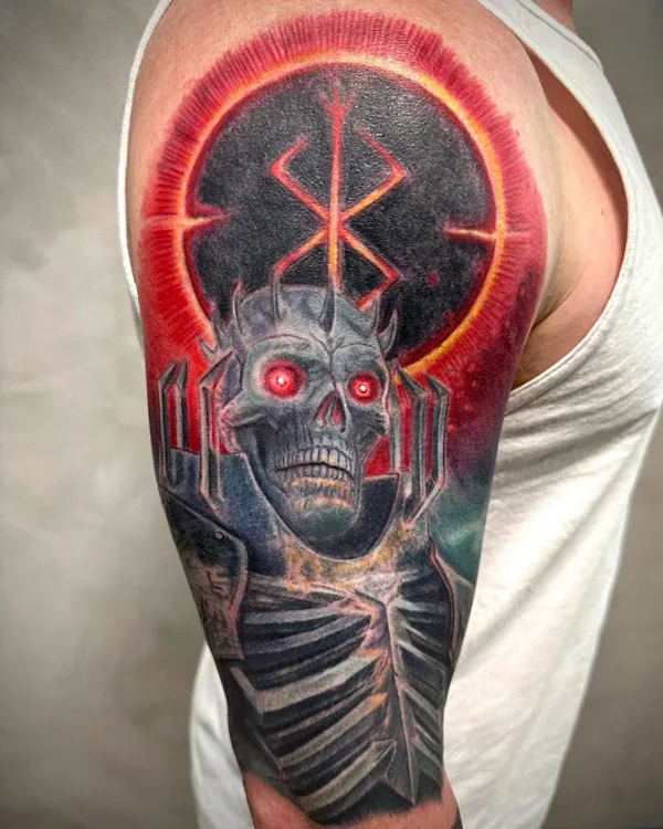 Details 78 Skull Knight Tattoo In Coedo Com Vn