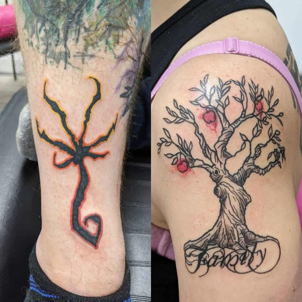 Details 80 Women Amp 39 S Family Tree Tattoo Small Latest In Cdgdbentre