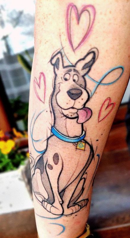 Details More Than 69 Scooby Doo Tattoo Outline In Cdgdbentre