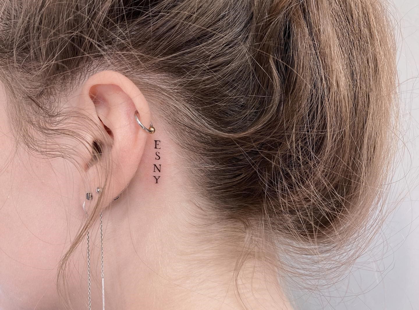 Details More Than 75 Behind The Ear Tattoos Words In Coedo Com Vn