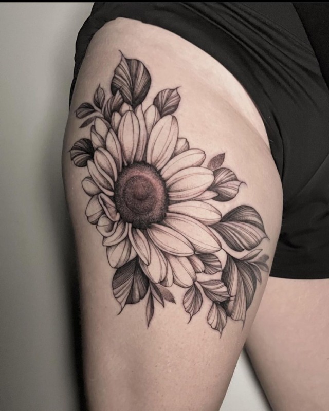 Details More Than 87 Side And Thigh Tattoo In Cdgdbentre