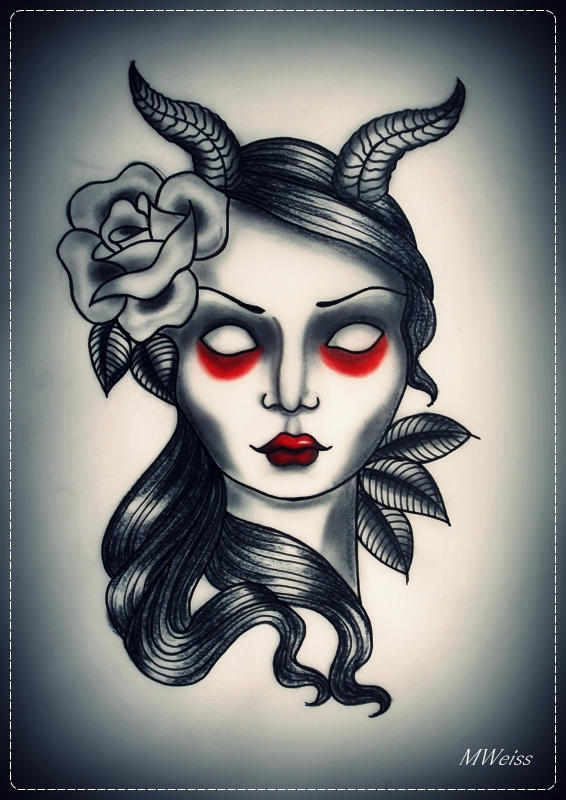 5 Stunning Devil Girl Flash Tattoo Ideas for 2023