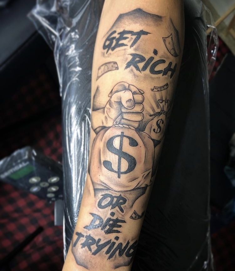 Discover 58 Get Rich Or Die Tryin Tattoo In Eteachers