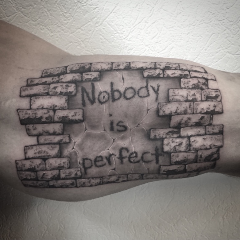 Discover 77 Brick Wall Tattoo Stencil Latest In Cdgdbentre