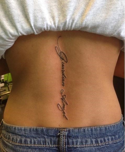 Discover 78 Cursive Spine Tattoos Latest In Cdgdbentre