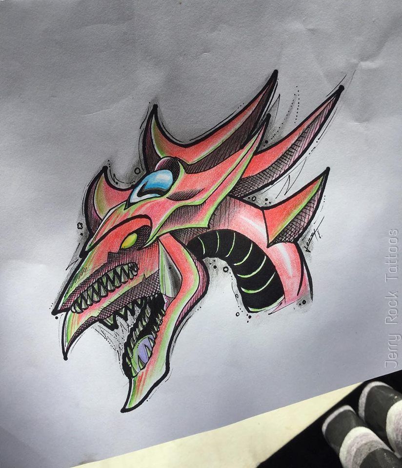 Discover More Than 60 Slifer The Sky Dragon Tattoo In Cdgdbentre