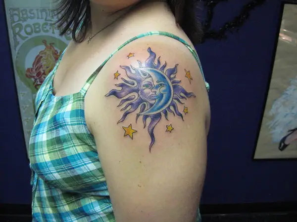 Discover More Than 86 Celestial Tattoo Designs Best In Cdgdbentre