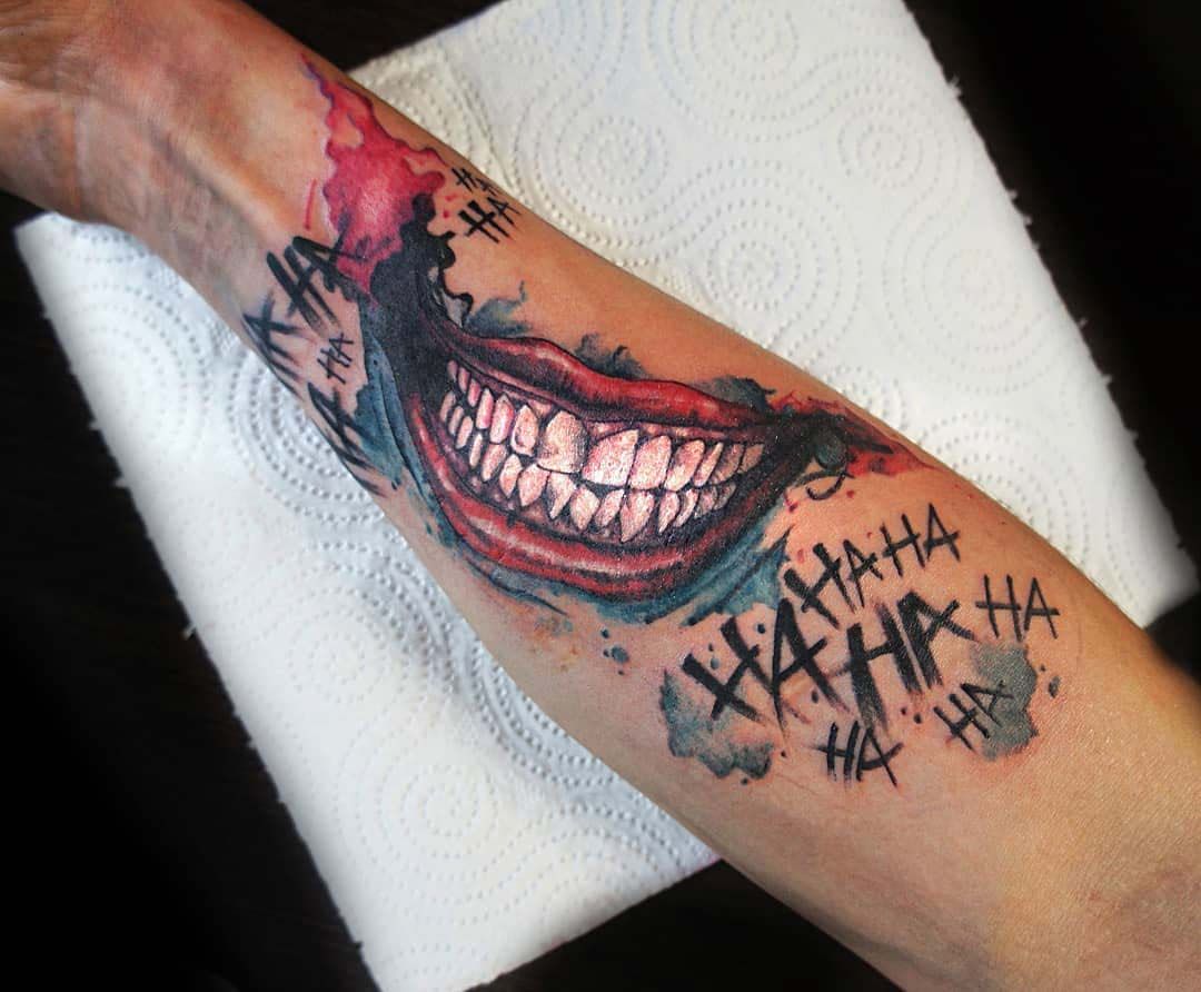 Dise Os Originales De Tatuajes Del Joker Mundo De Tatuajes