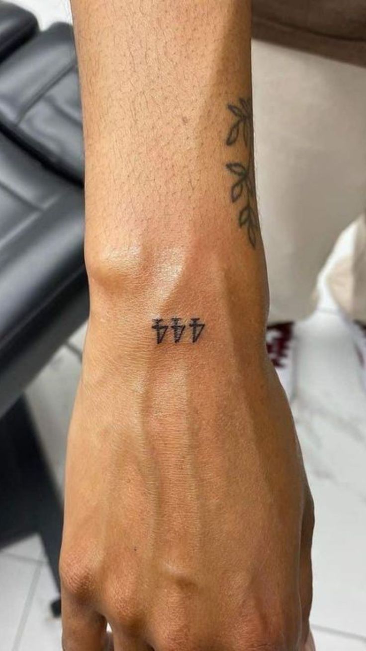 Divine Harmony Decoding The Meaning Behind 444 Tattoos In 2024