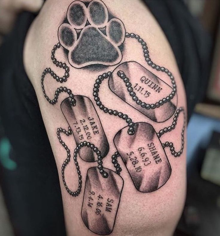 Dog Memorial Tattoo Artofit