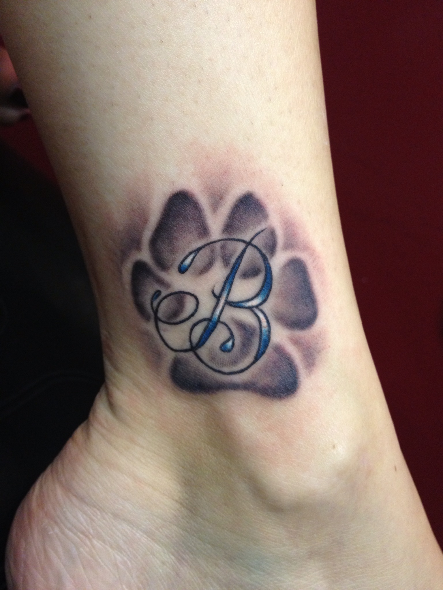 Creative Dog Paw Print Tattoo Designs for Inspiration