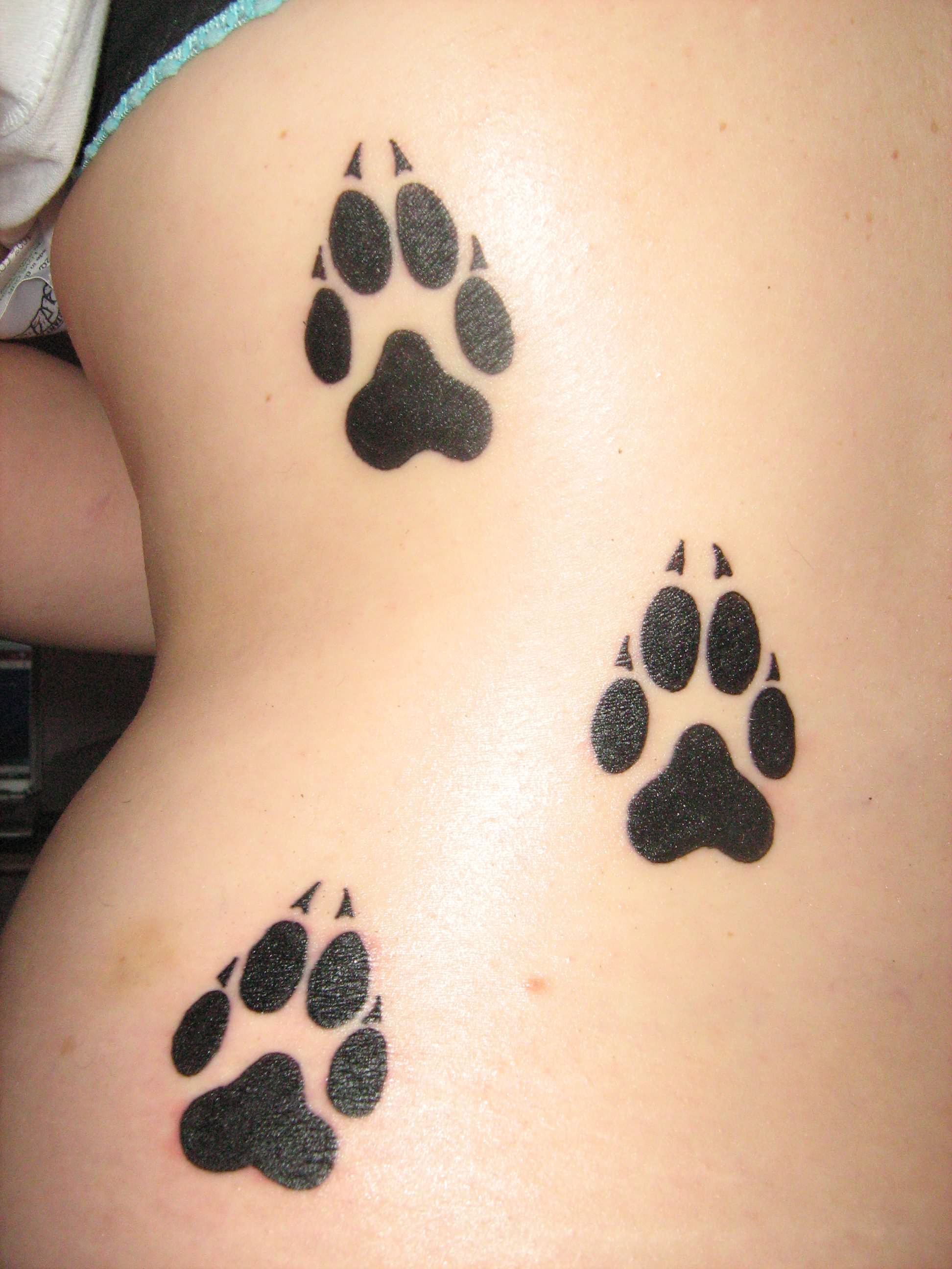 Adorable Dog Paw Prints Tattoo Ideas for Pet Lovers