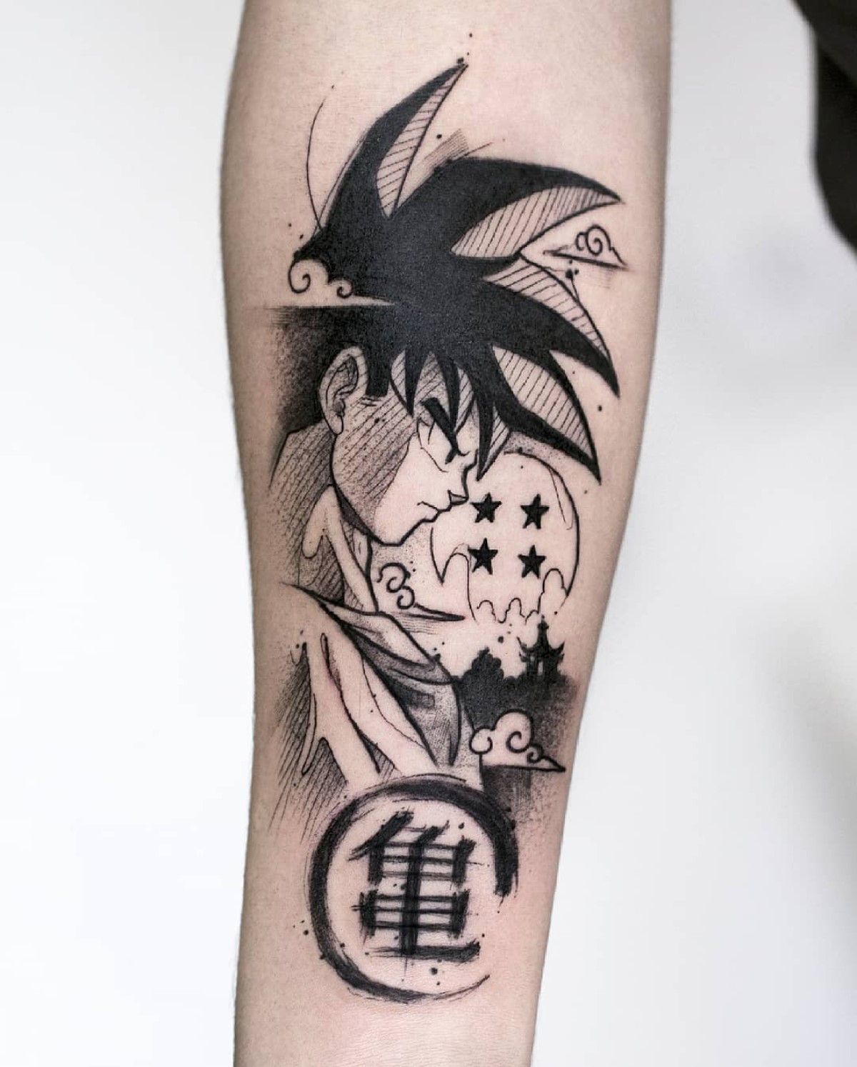 Dragon Ball Z Tattoo Design Tatuagens De Anime Tatuagem Tatuagens