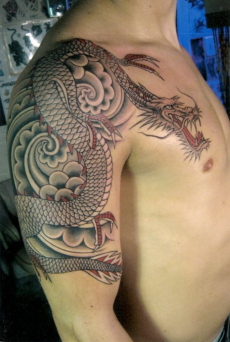 5 Stunning Dragon Tattoo Designs for Your Shoulder