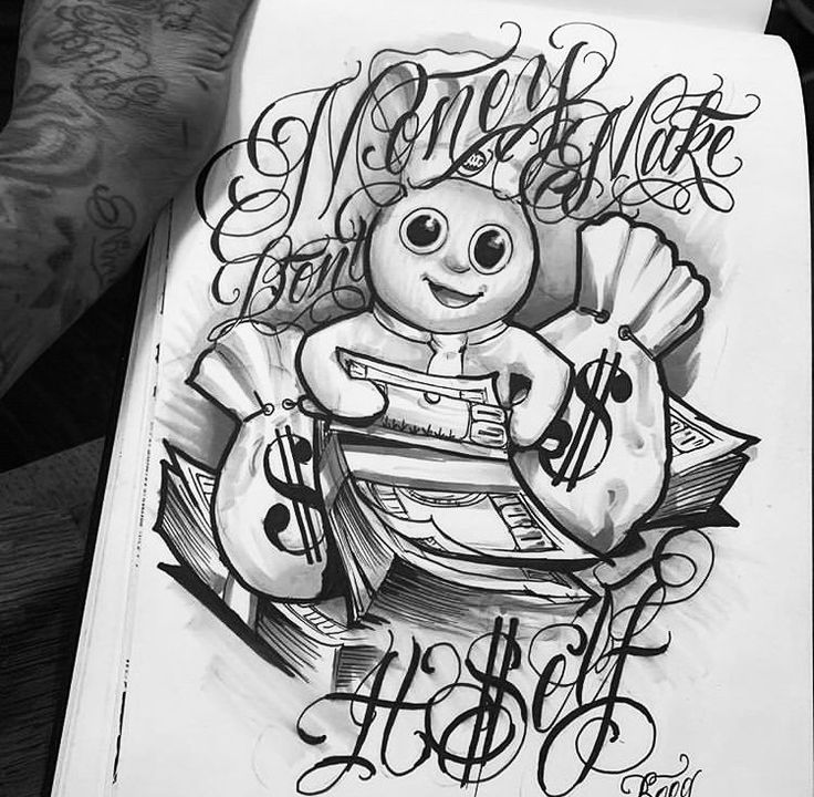 5 Must-See Drug Dealer Gangster Tattoo Designs