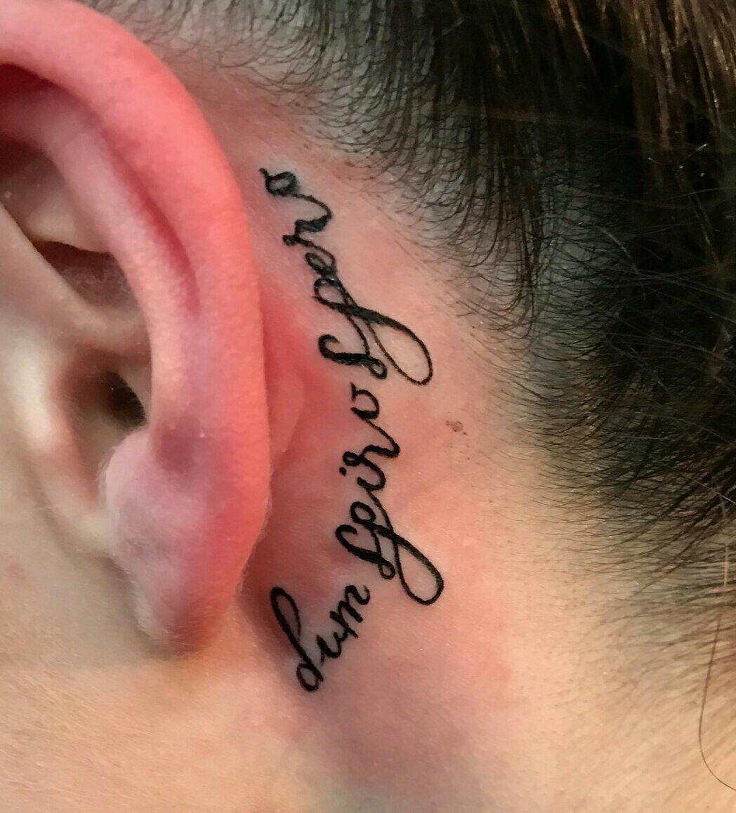 Dum Spiro Spero Latin For While I Breathe I Hope My New Tattoo