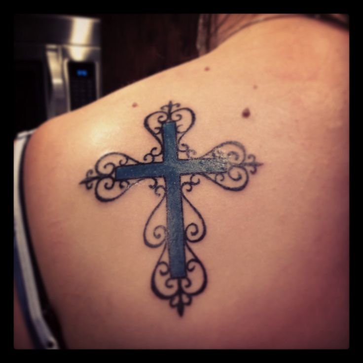 Elegant Cross Tatts Tattoos Pinterest