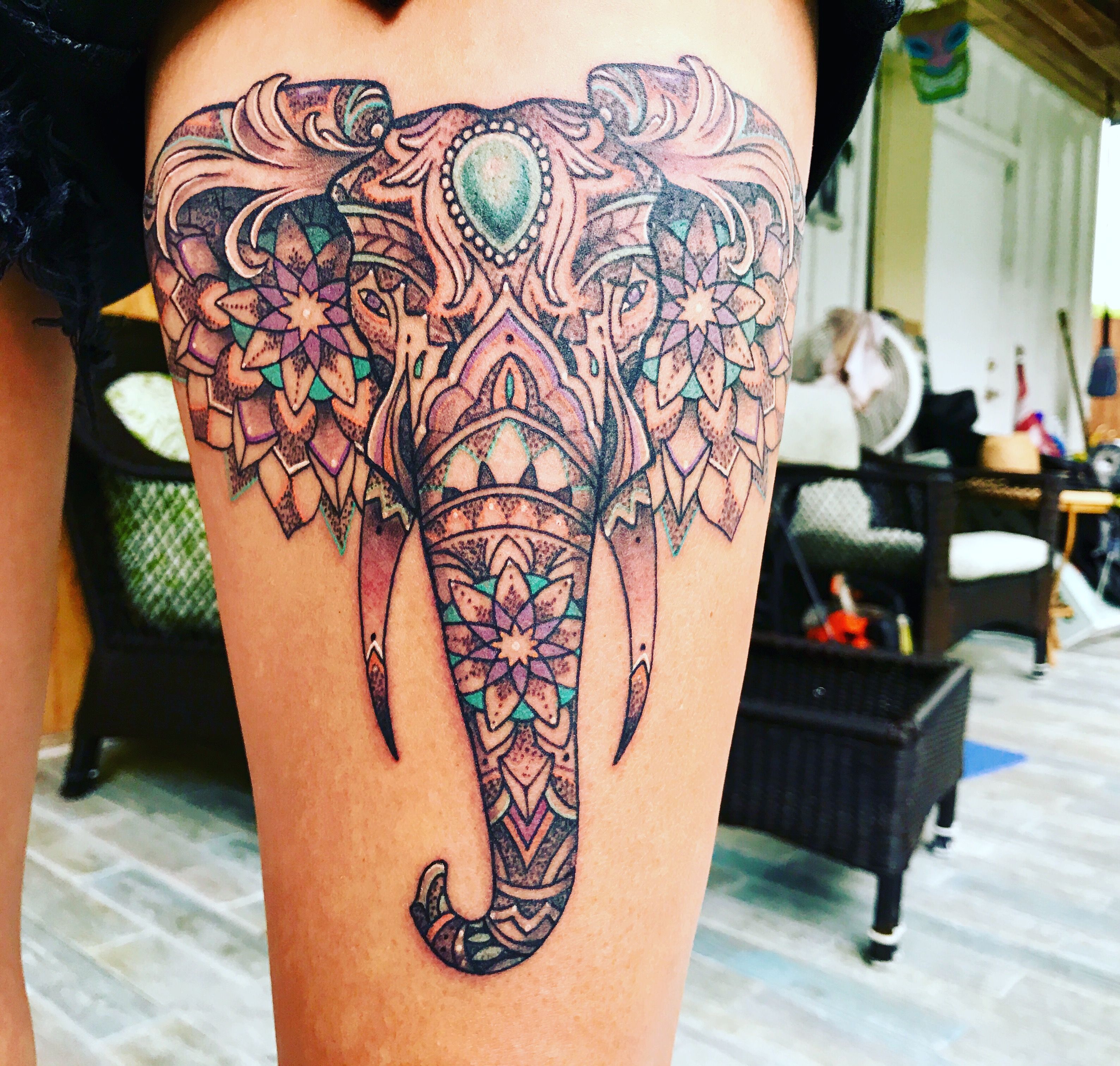 Adorable Elephant Tattoo Ideas for Women