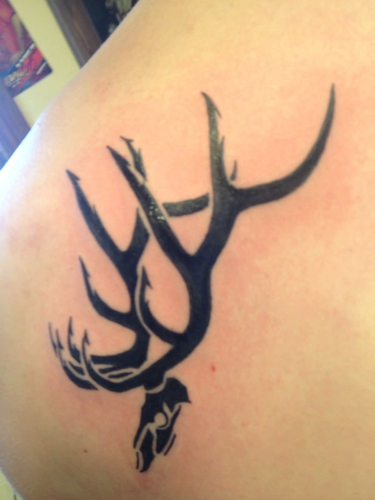 Elk And Deer Tattoos Small