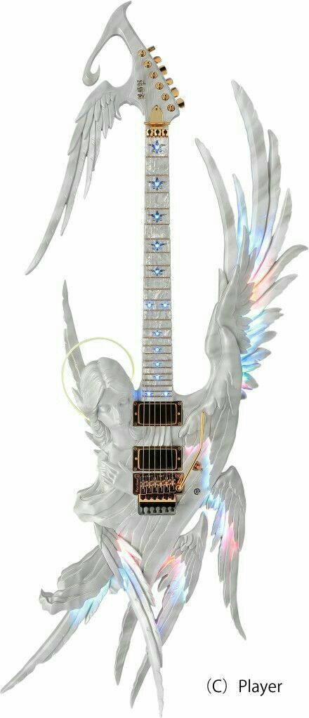 Epic Angel Themed Guitar Musicians Artists Creative Ideas