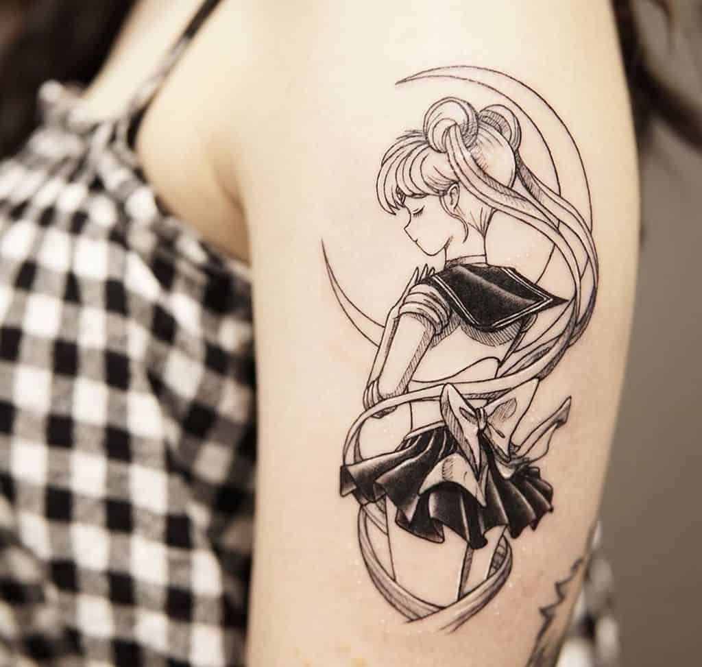 Exploring 80 Sailor Moon Tattoo Designs And Their Symbolism Around